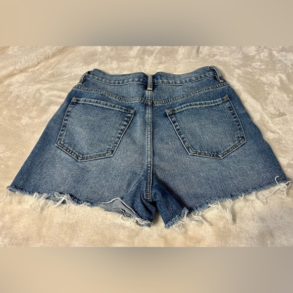 PacSun Blue Distressed Ultra High Rise Vintage Shorts Size 27 - Picture 2 of 9